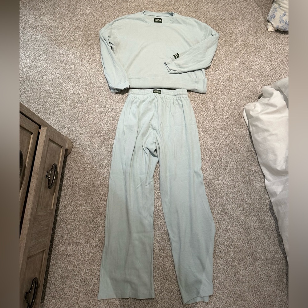 Daily drills thermal light blue set!